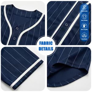 Diseña tu Propia Marca, Logotipo Personalizado, Uniformes de Béisbol para Hombre, Camisetas de Softbol de Manga Corta, Camisetas de Béisbol Extra Grandes para Hombre - Product Image 5