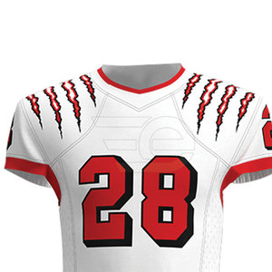 Uniforme de Fútbol Americano Transpirable de Alta Calidad Hecho a Medida con Diseño 100% Poliéster Personalizado - Product Image 4