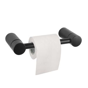 Elegant 4-Piece <b>Bathroom</b> Hardware <b>Accessory</b> Kit – 24 Inch Towel Rod, Hand Towel Rail, Tissue Holder, and Robe Hook - Product Image 3