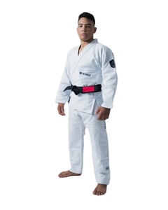 Jitsu BJJ GI ชุดกิโมโนศิลปะการต่อสู้ MMA ชุด Jitsu 100% ผ้าคอตตอน100% หดได้ - Product Image 4