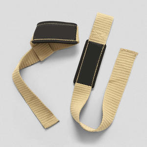 Correas de Muñeca Ajustables de Algodón y Neopreno Personalizables para Levantamiento de Pesas, Entrenamiento en Gimnasio, Fitness, Unisex, con Logotipo Personalizado - Product Image 3