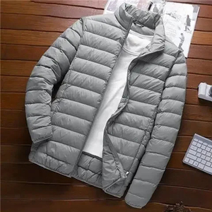 Oem Wholesale Casual Street Winter Hood Puffer Coat <b>Jacket</b> Custom Waterproof Down Puffer <b>Jacket</b> for Men - Product Image 2