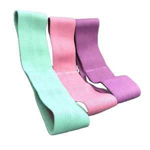 Lot de 3 mini-bandes de résistance pour les hanches et les fessiers, pour femmes, avec logo personnalisé, pour le yoga, la gym et l'exercice - Product Image 1