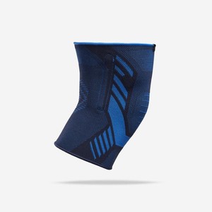 อุปกรณ์พยุงเข่าขวาและซ้ายพร้อมแผ่นเสริมด้านข้างสำหรับวอลเลย์บอล บาสเกตบอล-ป้องกันการระบายอากาศได้ดี วัสดุหนา ปิดด้วยเชือกผูก - Product Image 2