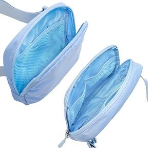 RABUSH SPORTS Riñonera de Cuero Genuino Resistente al Agua de Gran Capacidad con Cierre de Cremallera para Deportes al Aire Libre para Hombres y Mujeres - Product Image 3