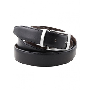 Cinturón de Cuero Encerado Resistente al Agua para Hombre, Diseño Clásico Liso, Correa de Cintura Resistente y Duradera, Accesorio - Product Image 5
