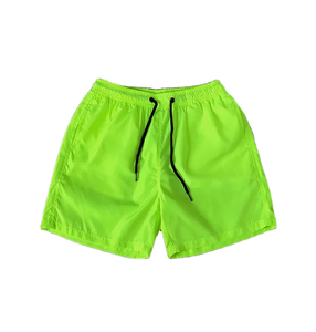 Shorts de bain en gros, différentes couleurs disponibles, été, personnalisables, broderie unie, 100% polyester, élastiques, séchage rapide, avec poches - Product Image 6