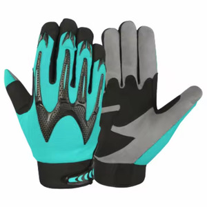 ถุงมือทำงานอุตสาหกรรมหนังสังเคราะห์เสริมแรงคุณภาพสูงพรีเมียม ยี่ห้อ Amara ได้รับมาตรฐานความปลอดภัย CE ทนความร้อน - Product Image 5