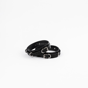 Sexy Ceintures de cuisse en cuir véritable, harnais de jambe, accessoires de bondage corporel, jarretières personnalisables avec logo RTTS-0105 - Product Image 6