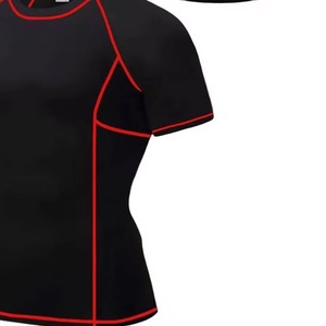 Haut de compression respirant en Spandex/Polyester pour homme, idéal pour les sports nautiques, le surf, la natation, le fitness en extérieur, offrant une protection solaire - Product Image 5