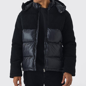 <b>Men's</b> Winter Waterproof Zipper Puffer <b>Jacket</b> Stand Cotton High Quality <b>Lightweight</b> Windproof Breathable Fashion Warm Outdoor - Product Image 4