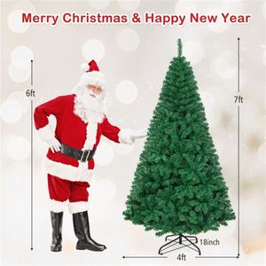 Albero di Natale Artificiale Verde di 2,1 Metri - Product Image 1