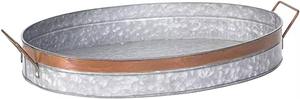 La elegante bandeja galvanizada, superventas, es una combinación notable de resistencia, estilo y una sofisticación cautivadora. - Product Image 6