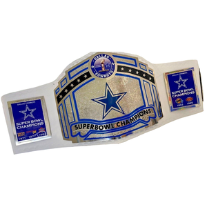 Cinturón de Campeones del Super Bowl, Cinturón de Título Personalizable de Primera Calidad para Fanáticos y Coleccionistas, Trofeo Oficial de Campeonato Deportivo - Product Image 6