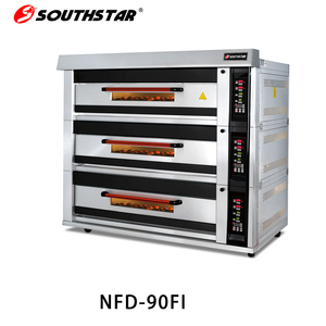 Horno Eléctrico Comercial de 3 Niveles <span class=keywords><strong>para</strong></span> Pan, Pizza y Pasteles, Venta Directa de Fábrica Southstar, con Panel Digital, <span class=keywords><strong>para</strong></span> <span class=keywords><strong>Panadería</strong></span> - Product Image 1