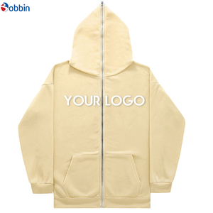 Sudadera con Capucha y Cremallera Completa con Logotipo Personalizado, Ropa Deportiva Unisex Personalizada, Cómoda y Moderna, Transpirable - Product Image 2