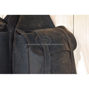 Y & Z sacs de selle de saut en cuir véritable de haute qualité accessoires équestres usinés à la main pour l'équitation durable - Product Image 4