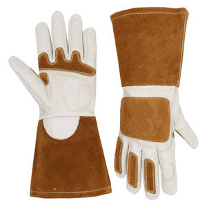 Guantes de Trabajo de Seguridad de Cuero Vacuno de Primera Calidad, Resistentes al Fuego y de Alta Protección, para Uso Comercial, Diseño de Estrella, Precio de Fábrica - Product Image 4
