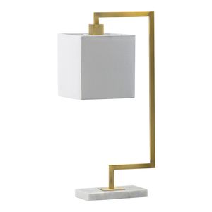 Lampada da tavolo in metallo 9x14,3x25,2 pollici - Product Image 2
