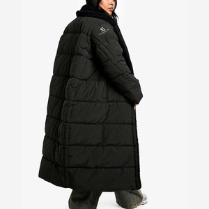 <b>Ladies</b> Puffer <b>Jacket</b> Winter Warm Hooded Padding Outdoor Fashion Windproof Solid Color <b>Lightweight</b> New Custom Logo <b>Jacket</b> Coat - Product Image 2