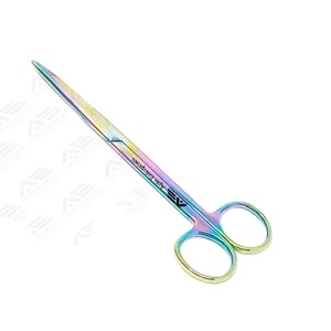 กรรไกรตัดตรง Mayo โลโก้สั่งทำได้ ใบมีดคม เครื่องมือผ่าตัดคุณภาพสูง คู่มือการผ่าตัด รับผลิตตามแบบ - Product Image 1