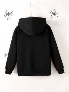 Sudadera para Mujer PIHA SPORTS, Diseño Casual, Lisa, con Capucha, Forro Polar, Abrigo Cálido, 100% Poliéster - Product Image 3