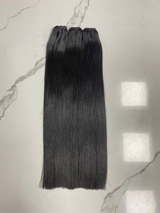 Extensions de cheveux vietnamiennes vierges brutes de 22 pouces à cuticules alignées Machine non transformée Double trame tissage de cheveux en ligne droite naturelle - Product Image 5