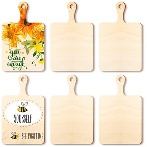 Tabla de servir rústica de madera de pino recuperada con asa - Venta al por mayor - Product Image 3