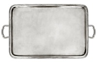 Plateau de service décoratif ovale moderne en métal argenté, finition polie, résistant au lave-vaisselle, nouvelle arrivée, vente chaude
