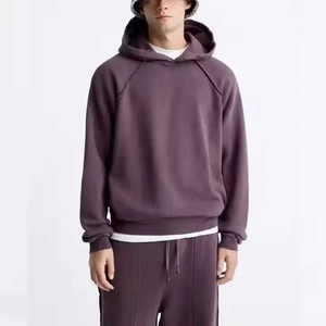 Wholesale Custom logo Boxy Fit Men Plain Joggers Distressed <b>Tracksuit</b> Streetwear Straight Sweatpants and Hoodie Set <b>Tracksuits</b> - Product Image 6