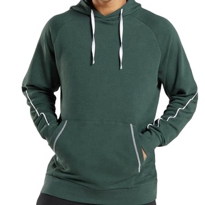 Pull à capuche en coton 100% pour hommes OEM Logo imprimé personnalisé Brodé Saison d'hiver Pull Manches longues Fermeture éclair Conception ODM - Product Image 1
