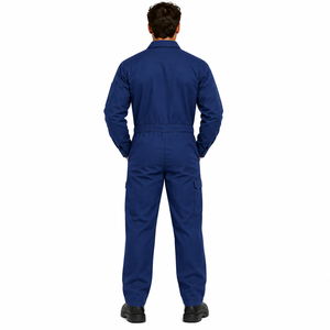 High Quality <b>Men</b> Coverall Heavy Duty Boilersuit Protective Workwear <b>Jumpsuit</b> Solid Color Custom <b>Mens</b> Industrial Workwear Suit - Product Image 2