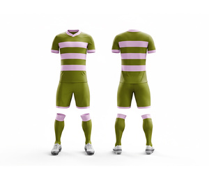 Custom Full Sublimation Soccer Uniform Set | <b>Men</b> Women Youth Sizes | Lightweight Quick Dry Training Sportswear - Product Image 2