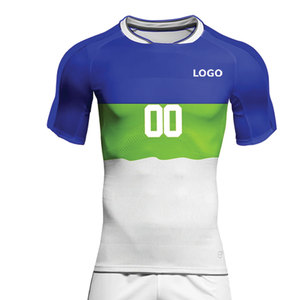 Quick Dry Breathable Fabric Soccer T-Shirt Reversible Football Uniforms with Team Number Printing Set Style Wear For <b>Men's</b> - Product Image 4