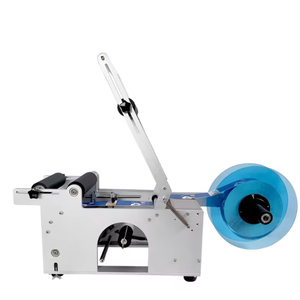 Machine d'étiquetage semi-automatique électrique U-PACK LT-50 pour bouteilles de vin, plate, de bureau, avec moteur central, pour étiquetage de bouteilles en métal, verre, papier, bois - Product Image 2