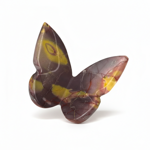 Mariposa voladora de cristal de alta calidad, jaspe mookaite con alas de piedra curativa, mariposa tallada en 3D y decoración para el hogar, mayorista - Product Image 4