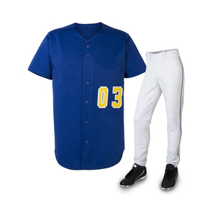 Five B a confectionné un nouveau maillot de baseball sur mesure de haute qualité pour hommes et femmes, vêtements de sport en gros avec nom d'équipe personnalisé. - Product Image 3