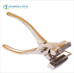 Kit de pinces à tatouer en acier inoxydable le plus vendu pour le marquage des oreilles des animaux d'élevage, usage vétérinaire pour chèvres, moutons, chiens - Product Image 3