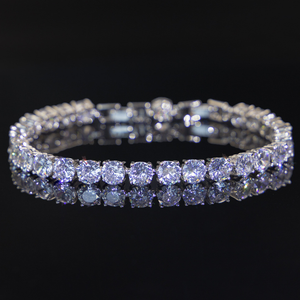 Sparkling Gemstone Tennis <b>Bracelet</b> Sapphire Ruby <b>Amethyst</b> Colors Womens Fine Jewelry Gift - Product Image 1