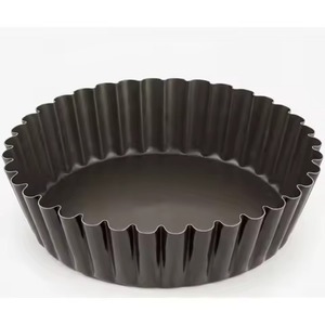 <b>Baking</b> pan dark maroon red carbon steel nesting square <b>baking</b> pans <b>set</b> for brownies and oven roasting <b>baking</b> pan - Product Image 5