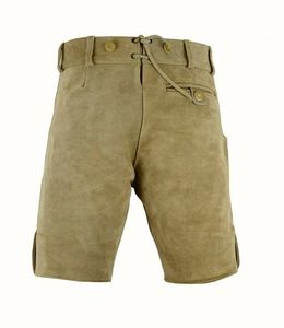 Veste décontractée pour homme en polyester peigné couleur brun clair, style bavarois Oktoberfest, coupe confortable, imperméable à l'avant, écologique - Product Image 2