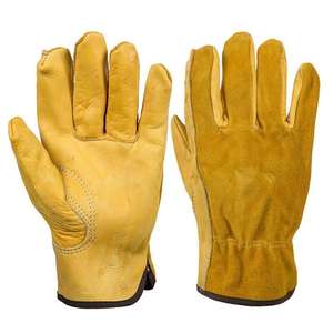 Guantes de Trabajo Personalizados de Piel de Vacuno Dividida, Nuevo Estilo, Resistentes al Aceite, Anti-químicos, Antideslizantes, Duraderos, Antiestáticos, Sin Silicona - Product Image 6