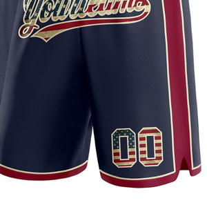 Customized Sublimation Shorts for Men Sports Team Shorts Club Name Shorts Training Shorts <b>Custom</b> Logo Shorts Manufacturer - Product Image 3