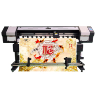 Impresora de Sublimación de Formato Ancho de 1.6 m del Fabricante, Impresora Eco Solvente de Formato Grande XP600/i3200, Plotter de Vinilo para Calcomanías de Automóviles