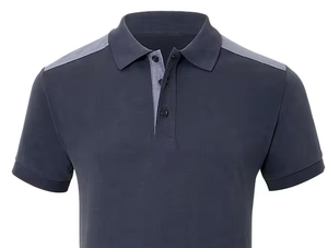 Polo pour homme, t-shirt respirant à manches courtes, col classique, pour l'été, les sports de plein air, le quotidien, couleur bordeaux, confortable et élégant - Product Image 4