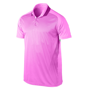 เสื้อโปโลแขนสั้นผู้ชายสีขาวลายแดงถักแบบแห้งเร็วสไตล์กอล์ฟ - Product Image 4