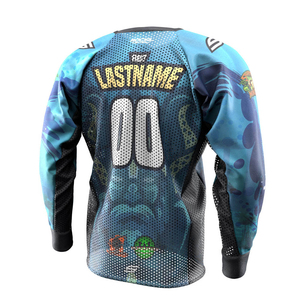 Jersey de Paintball Personalizado, Calidad Premium, Tejido de Malla Transpirable, Ropa Deportiva Ligera de Alto Rendimiento, Proveedor - Product Image 6