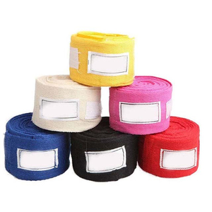 Vendas Negras para Manos de Algodón, Protectoras para Entrenamiento de Boxeo, para Todas las Estaciones - Product Image 6