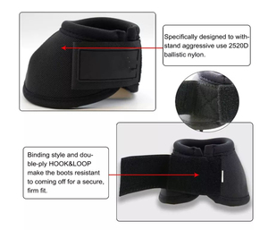 Botas de Campana para Caballos de Alta Calidad a Precio Económico 2026, Equipo Ecuestre Personalizado al por Mayor para Carreras de Caballos, Diseño Personalizado - Product Image 6