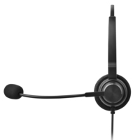 Casque filaire professionnel avec microphone, ligne USB, contrôle du volume, pour PC, directement de l'usine
